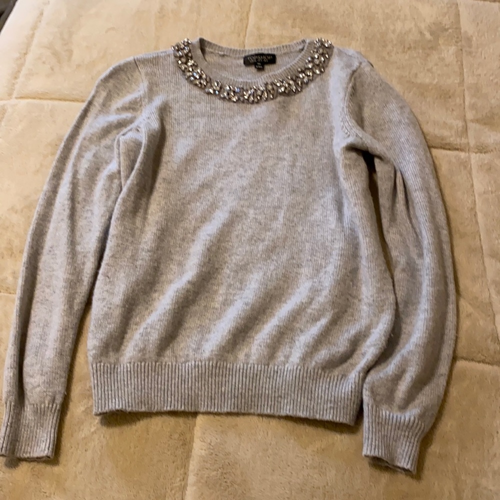 Gray sweater